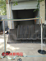 Track and field mobile end column finish line end point frame end mark pull track track equipment