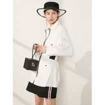 (5off sale) waist thin windbreaker coat