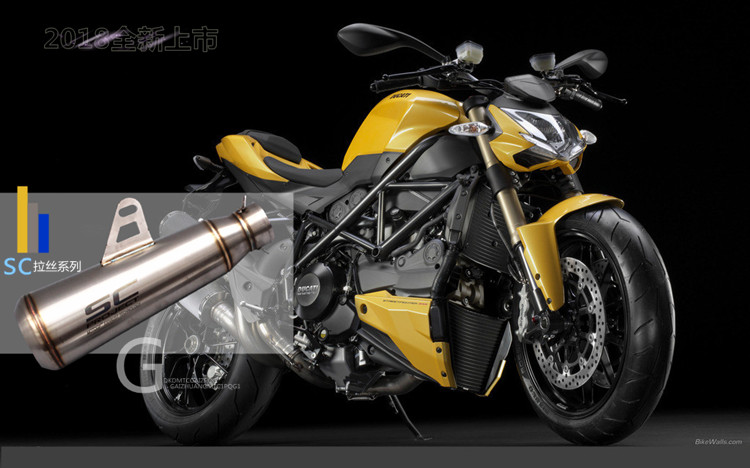 Ống xả xe máy sửa đổi âm thanh xe thể thao Tianzhu ống xả Yamaha nhỏ ninja lục giác R6 ống xả đường phố - Ống xả xe máy pô xe cub