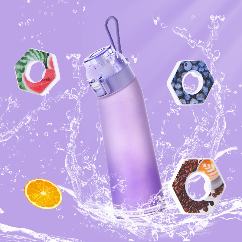 New Fun Cup with Scent Ring, Hexagonal Shape, 0 Sugar, 0 Calories, Fun Cup Soda with Fruit Flavor Scent Ring