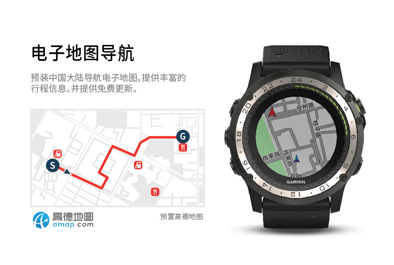 GARMIN Garmin D2 Charlie nhịp tim GPS điều hướng đa chức năng ngoài trời đồng hồ thể thao chống nước - Giao tiếp / Điều hướng / Đồng hồ ngoài trời những mẫu đồng hồ nam đẹp rẻ
