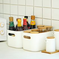 Sundries storage box Desktop snack storage box Home super kitchen bathroom Bathroom cosmetics plastic finishing box