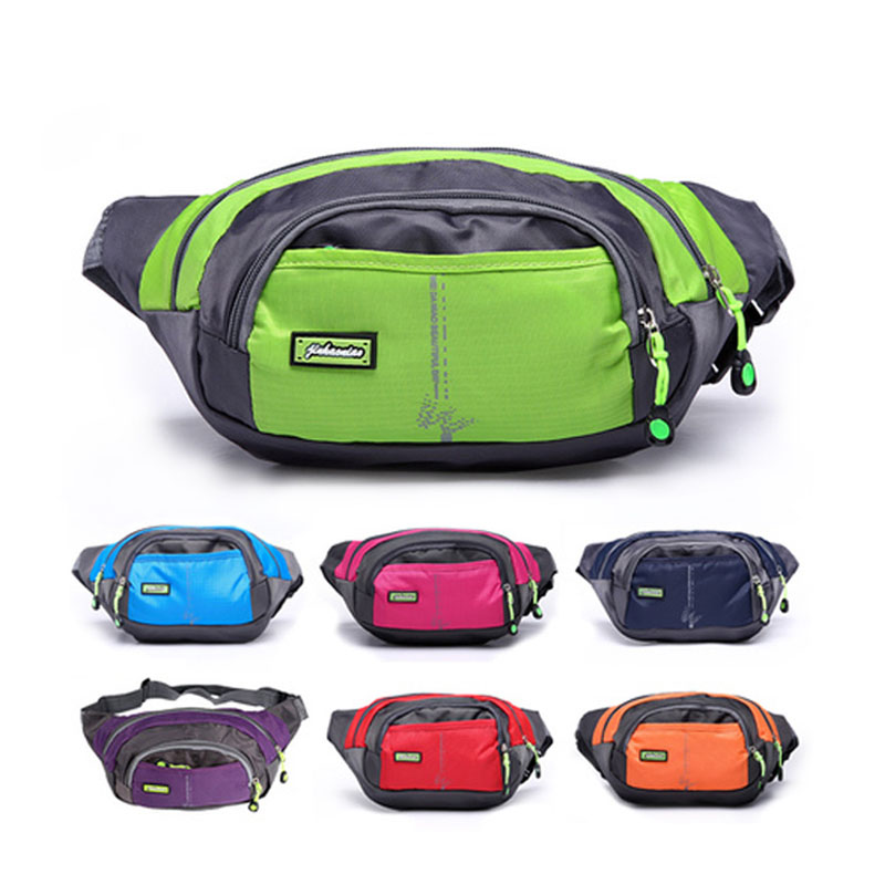 [USD 15.13] Waist bag men working on site for multifunctional canvas ...