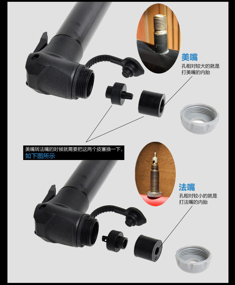 Pompe à vélo GIANT - Ref 2389735 Image 10