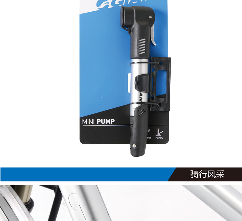 Pompe à vélo GIANT - Ref 2391947 Image 13