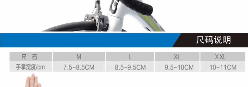 Gants pour vélo mixte GIANT - Ref 2240798 Image 22