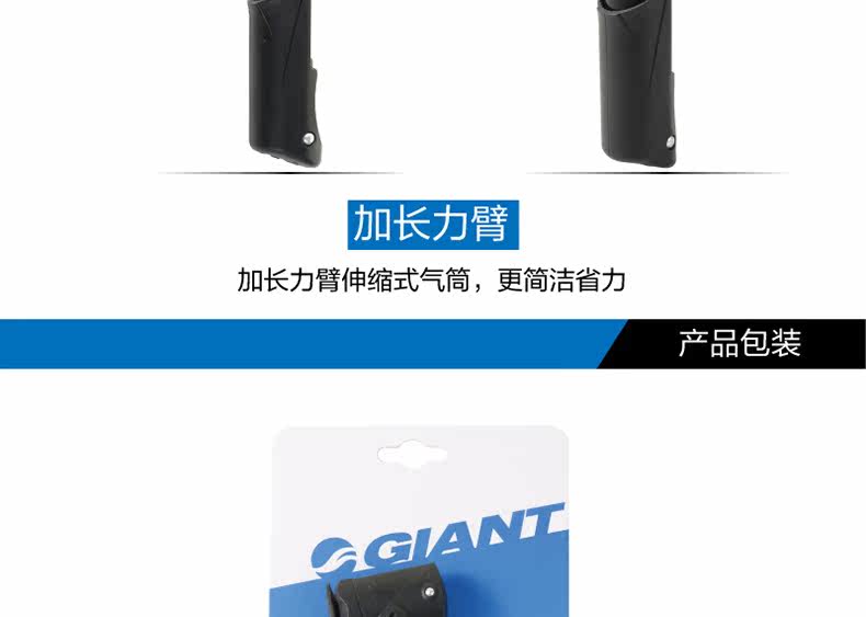 Pompe à vélo GIANT - Ref 2387018 Image 12