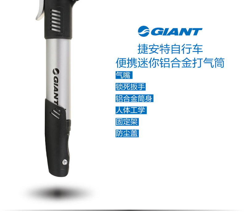 Pompe à vélo GIANT - Ref 2391947 Image 6