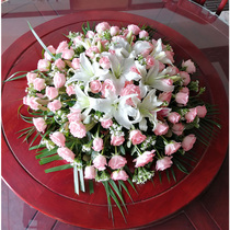 Table flowers flowers banquet conference round table flowers same-city delivery