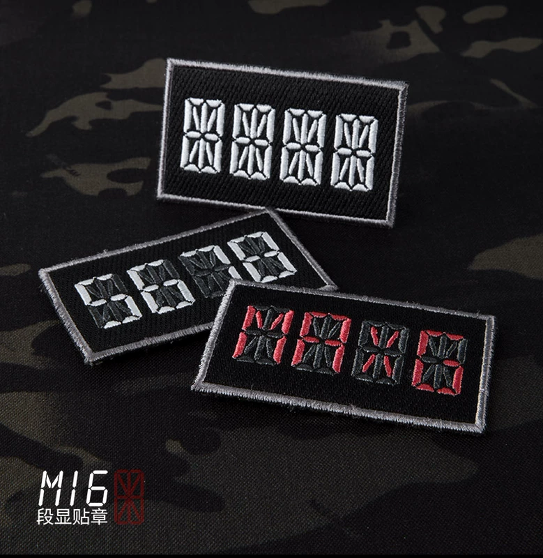 Phần M16 đầu tiên của Maggie cho thấy chương ngoài trời đội quân đội vai phù hiệu chiến thuật đeo ba lô quần áo tự làm cá tính velcro