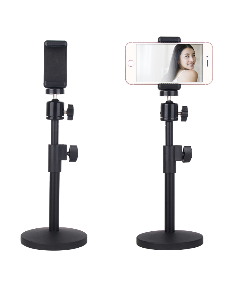 Điện thoại di động máy tính bảng để bàn clip phụ kiện đầu phổ dụng lười biếng xem phim chiếu nhôm khung kính thiên văn