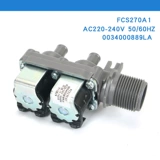FCS270A1 подходит для впускного клапана воды для стиральной машины Haier 889LA, двухпортового впускного электромагнитного клапана с двойной головкой