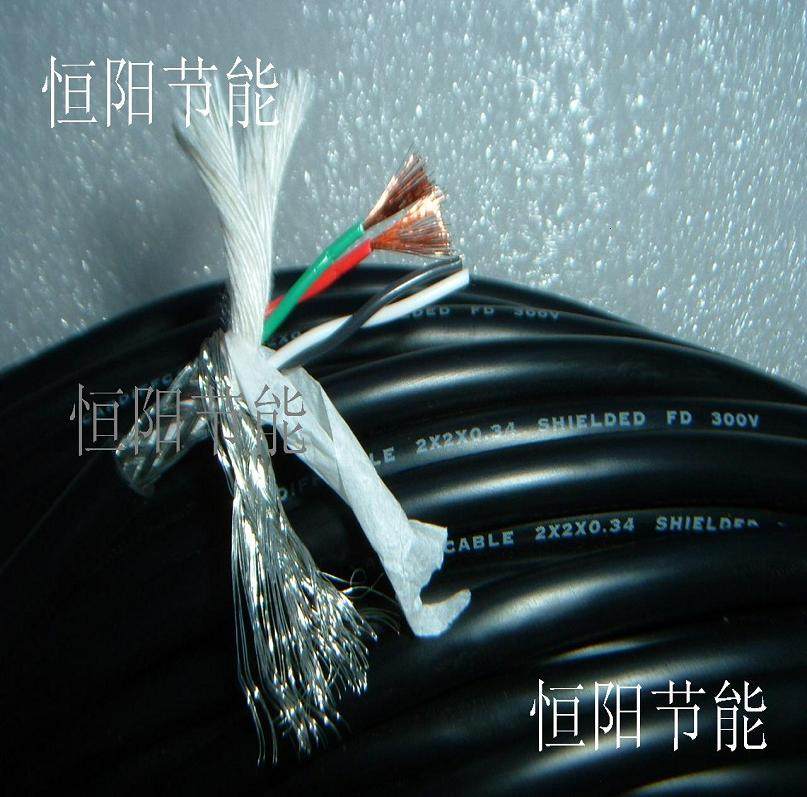 4-core 0-3 square double twisted shade line 2 * 2 * 0 34 control wire servo motor coding line resistant trailers high soft