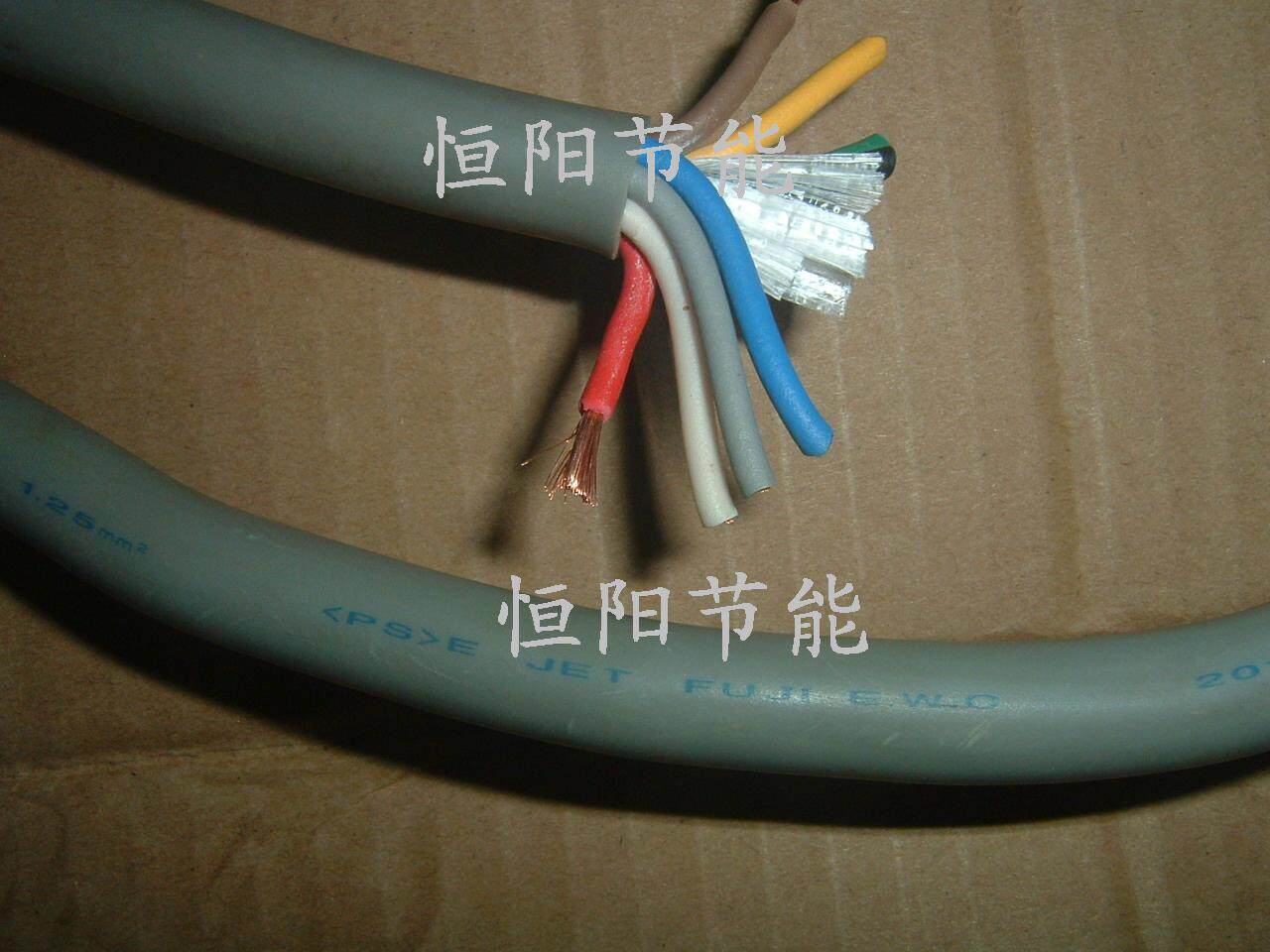 11 Japan FUJI KHD 8-core 1 25 square cable machine signal control line power cord soft