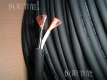 7 7 Ultra-soft 2-core 1 5 square cable motor power cord machine tool control line Pure copper core two-core plug line