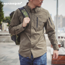 Emerson high elastic wear-resistant wrinkle-resistant multifunctional quick-drying blue label shirt tactical casual outdoor shirt