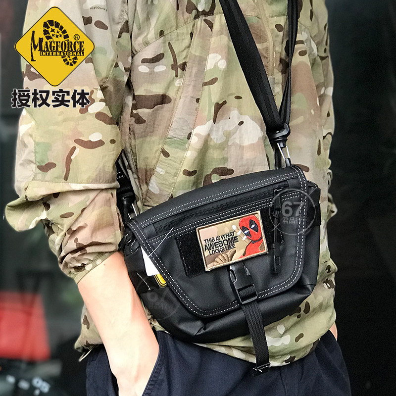 Taiwan McGhos MagForce Touch Fish Pack Sport Twill Purse Strings Purse Mini Army Memes Z1001B02