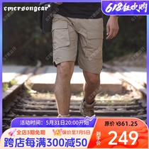 Emerson Blue Label Outdoor Breathable Tactical Mens Overalls Wear-Resistant Summer Pants Loose Casual Lightweight Shorts
