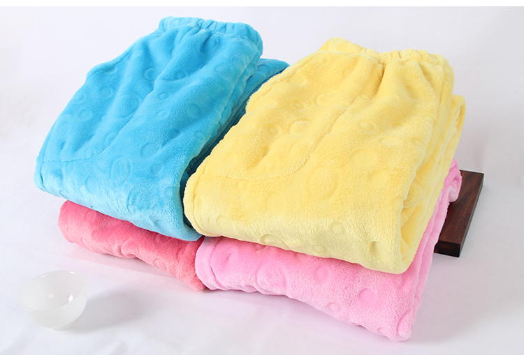 Mùa đông flannel đồ ngủ phụ nữ dày lên lỏng lẻo ấm áp lông cừu nhà quần sống quần thường nhà quần quần jean ống rộng nam