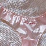 Милые сексуальные розовые штаны, нижнее белье, стиль Лолита, с вышивкой