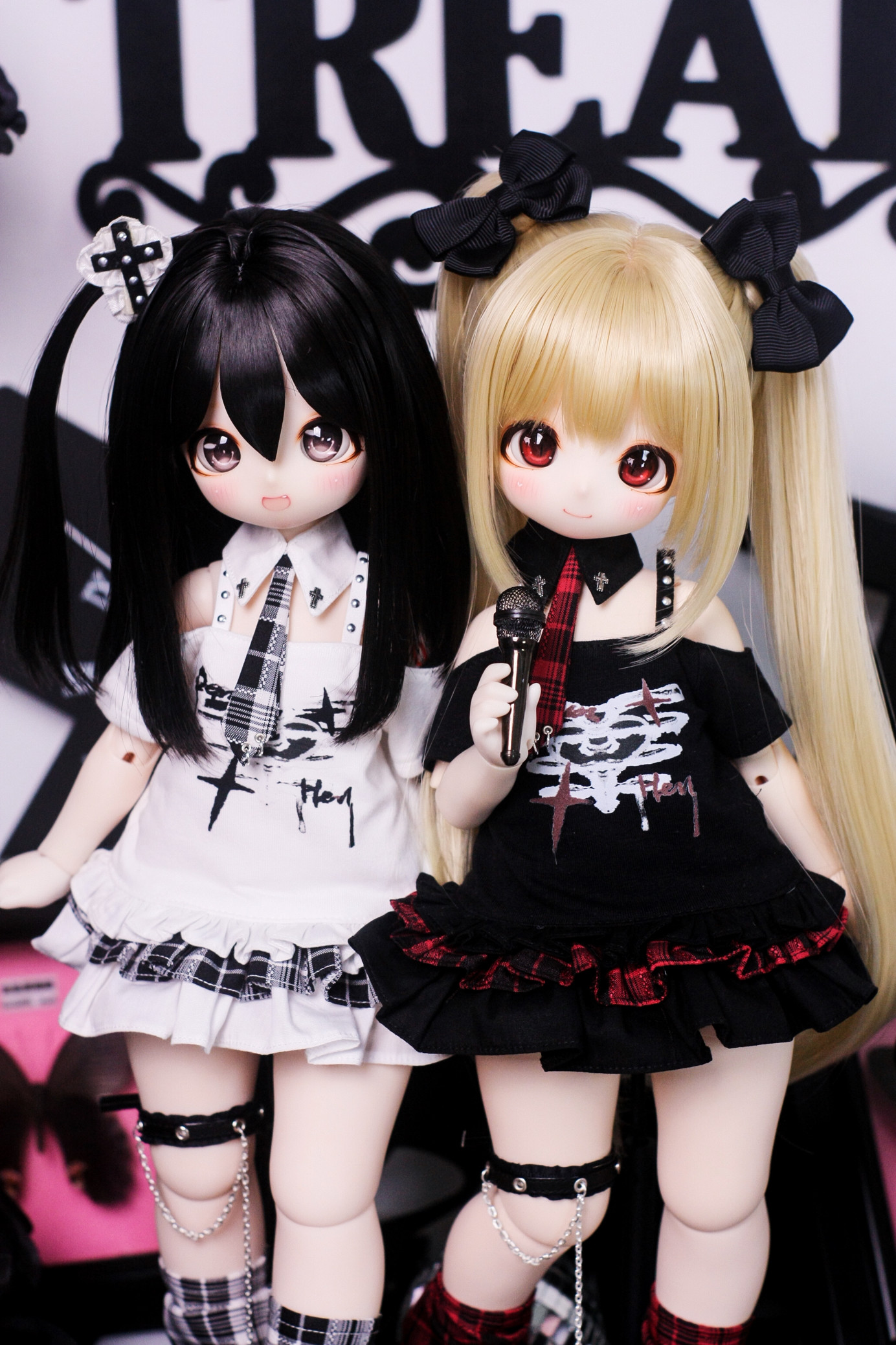 Одежда для кукол BJD （菜包猪肉铺）bjd4分熊妹大力力mddmsd莉莉姆娃衣套装亚比小偶像