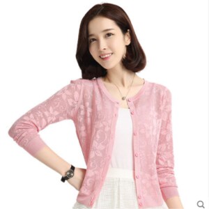 防晒开衫毛衣外套春秋镂空外搭披肩