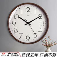 Темно-коричневый - (швейцарский бесшумный механизм Wosheng, пятилетняя гарантия только на замену, но не на ремонт)