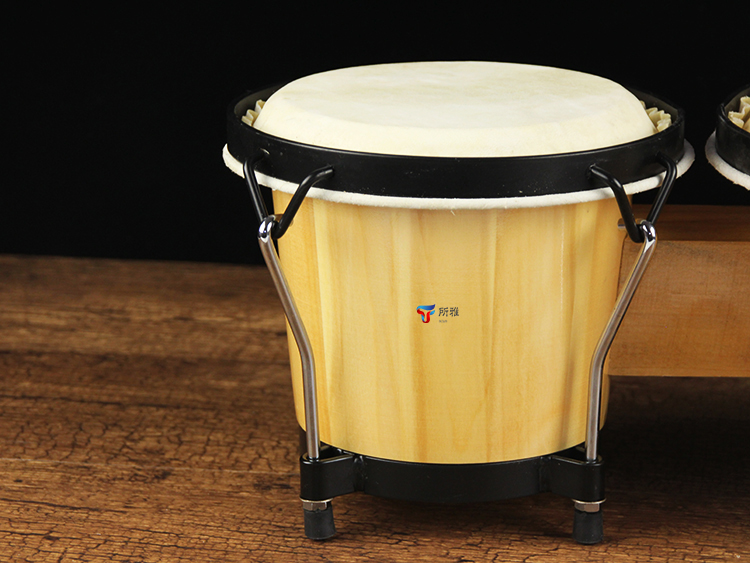 Trống trống trống trống trống châu Phi BONGO trống Bongo trống bongo6 inch +7 inch khung nhạc cụ Orff - Nhạc cụ phương Tây guitar điện yamaha