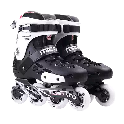 Switzerland m-cro mt roller skates flat flower skating skates MT adult roller skates men's package skating shoes flat flower adult
