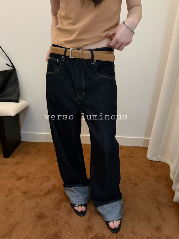 New Autumn Collection: Verso Vintage Denim Simple Versatile Slimming Casual Pants New Autumn Collection: Verso Vintage Denim Simple Versatile Slimming Casual Pants