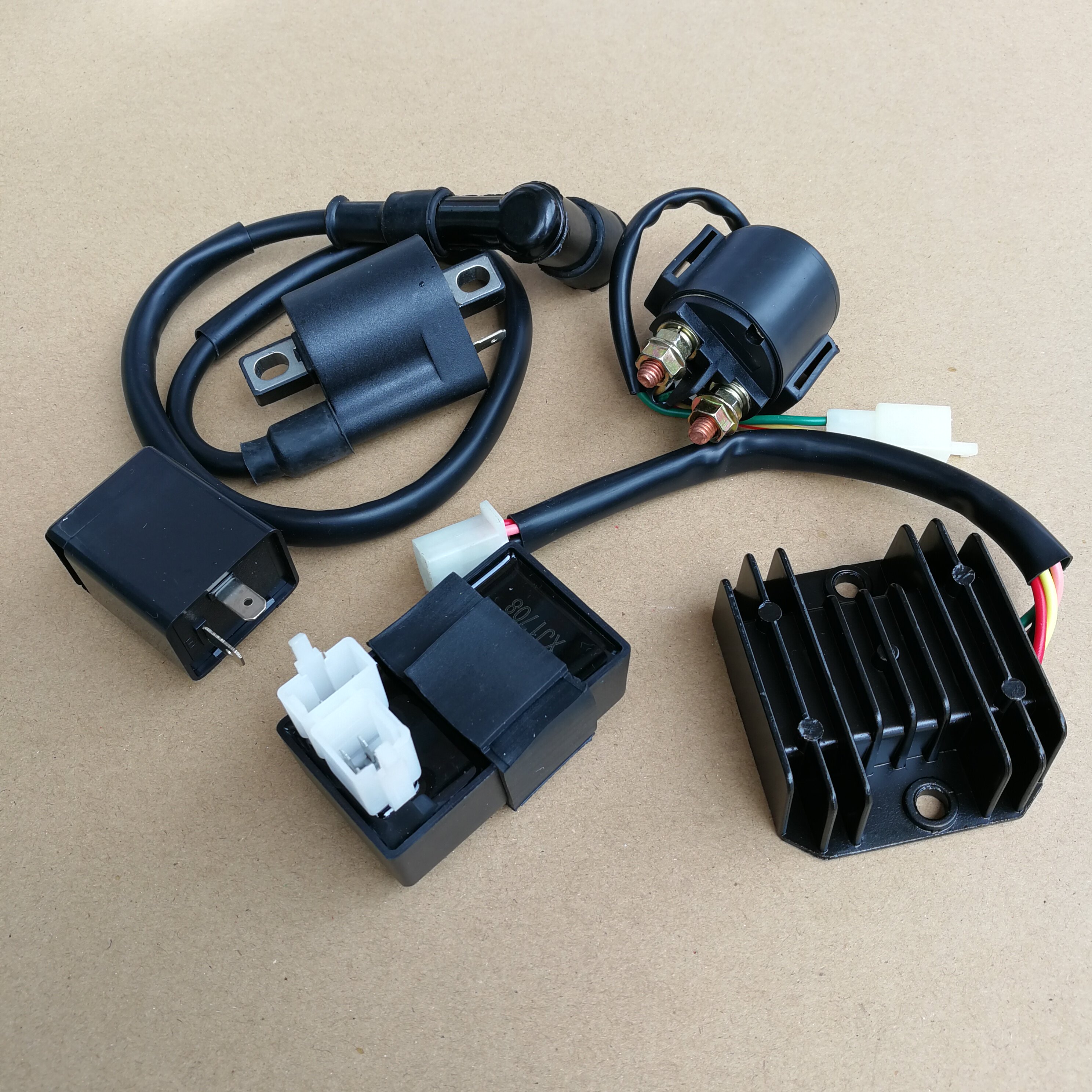 Locomotive electrical CG125 Five electrical igniter Voltage regulator Relay Buzzer flasher High voltage package