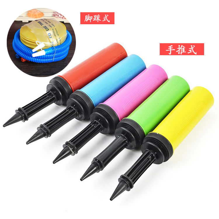 New high-end compression high efficiency air charging pump foot push on hand push balloon inflatable tool