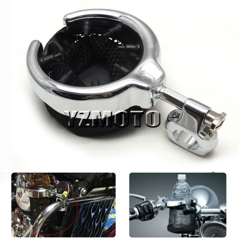Harelocomotive universal handlebar water cup holder 883 glide fattening handlebar Kettle Stent Debris bag 