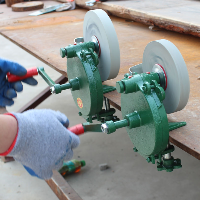 [USD 16.89] Tabletop Hand Roller Grinding Machine 5 "6" with Grinding