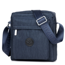 New men's shoulder bag outdoor leisure sports waterproof Oxford cloth bag shoulder slung men's bag canvas bag