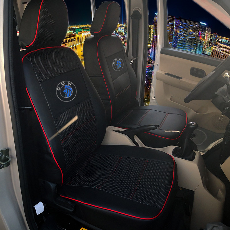 Guoliu heavy truck ace 717 microcar accessories W1 dump single and double row minivan seat cover four seasons universal full surround