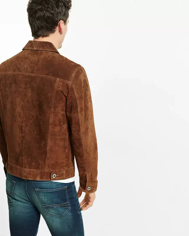 2018 da mới bằng da nam ve áo ngắn Mỹ da lợn săn mũ cứng da áo khoác nam xe máy áo khoác bomber nam