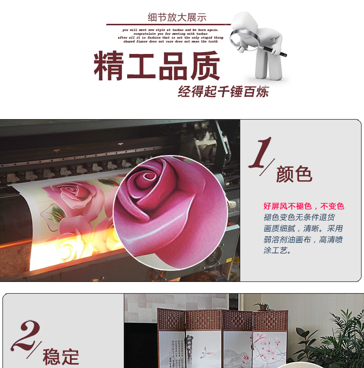 Màn hình phân vùng phòng khách gấp màn hình gấp màn hình di động đơn giản hiện đại vẻ đẹp màn hình căn hộ nhỏ tủ điều khiển - Màn hình / Cửa sổ vach ngan phong tho
