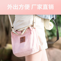 pull outdoor out pet carrying bag dog walking dog carrying backpack Hand bag dog walking bag snack key bag bag