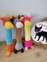 Dog toys vocalizing bite-resistant Teddy golden hair molars fighting pet puppies small medium and large dogs dog supplies