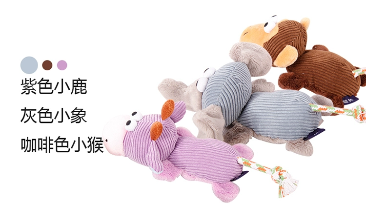 Chó đồ chơi cắn răng cắn đồ chơi sang trọng Teddy Bear Golden Retriever con chó con cung cấp vật nuôi đồ chơi cho chó fox