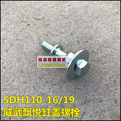 New Dazhou Honda Meiwu Piaoyue Cylinder Head Screw SDH110-16 19 Cylinder Head Head Screw