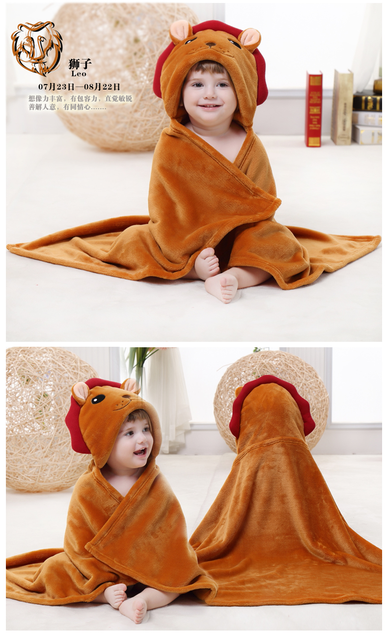 Cape pour enfant en flanelle - Ref 2154473 Image 14