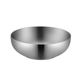 Golden Korean small bowl 304 stainless steel rice bowl single layer soup bowl cooking kimchi bowl side dishes cold dish sauce bowl