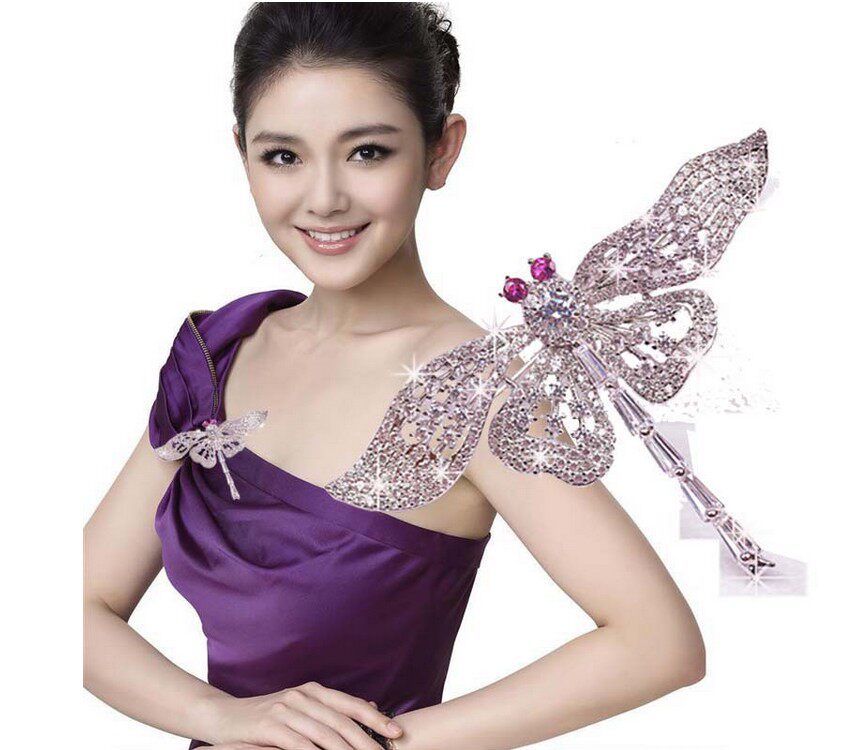 Broche femme en Zircon diamant - Ref 1171075 Image 9