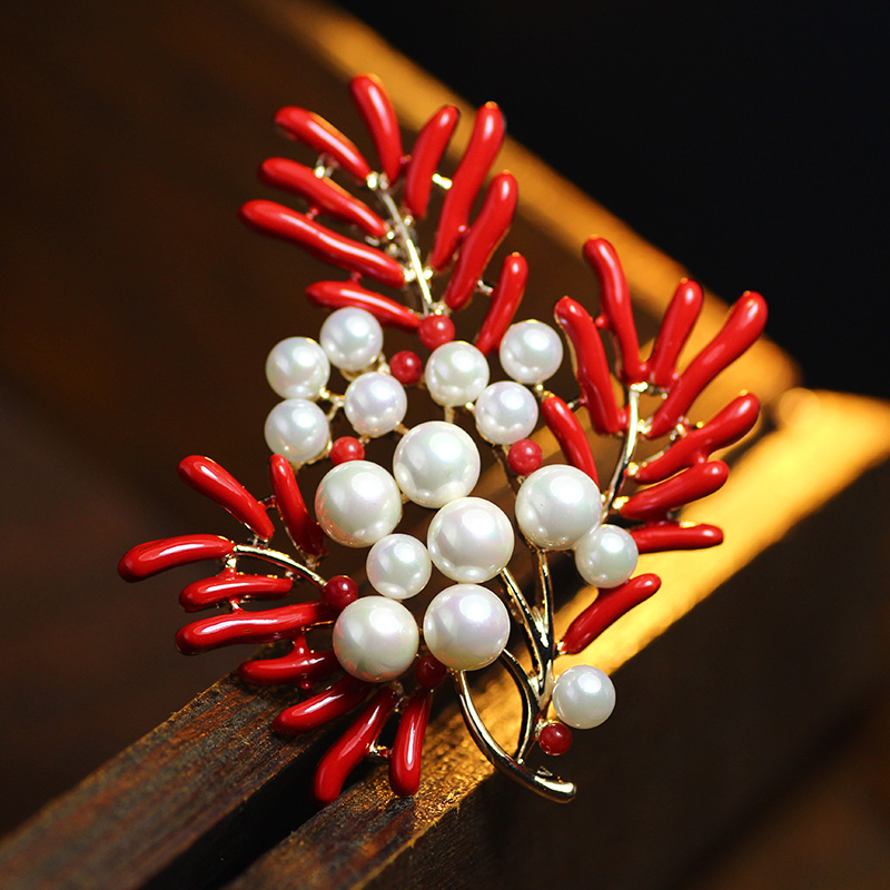 Broche femme en Nacre - Ref 1173870 Image 8