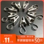 100 thép không gỉ kẹp màn rèm lực kẹp lớn của clip 50 kẹp phơi sức chứa vận chuyển đoạn nhỏ - Phụ kiện rèm cửa khung rèm tròn