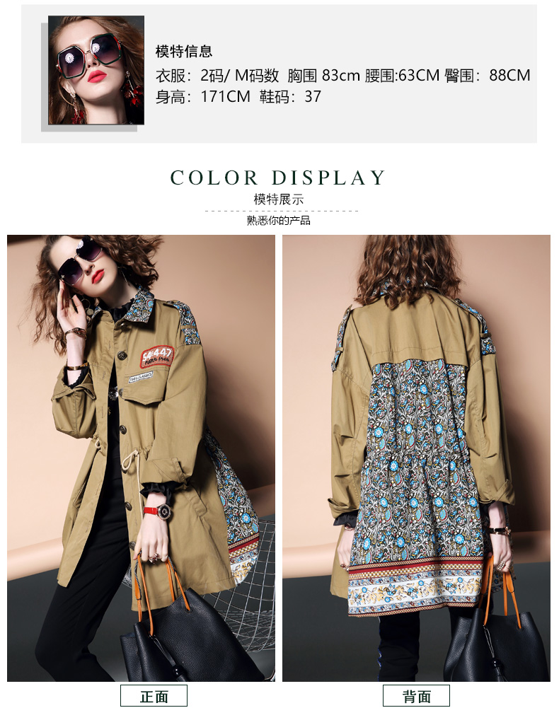 Trench pour femme en Coton - Ref 3227839 Image 11
