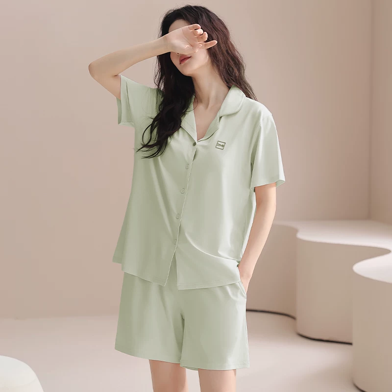 Pijama, топ с чашками, комплект, с коротким рукавом