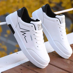 Men's Shoes 2026 New Waterproof White Sneakers Summer Breathable Lightweight Casual Trendy Shoes Youth Versatile Sports Sneakers